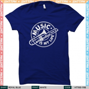 Music Is My Life T-Shirt (HTT65-1)